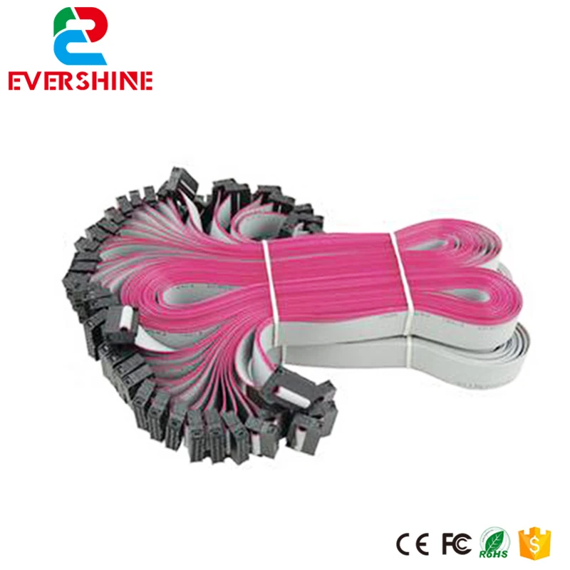 LED 디스플레이 플랫 리본 데이터 케이블, 도매, 길이 50cm, 16 핀, 20 개/로트
