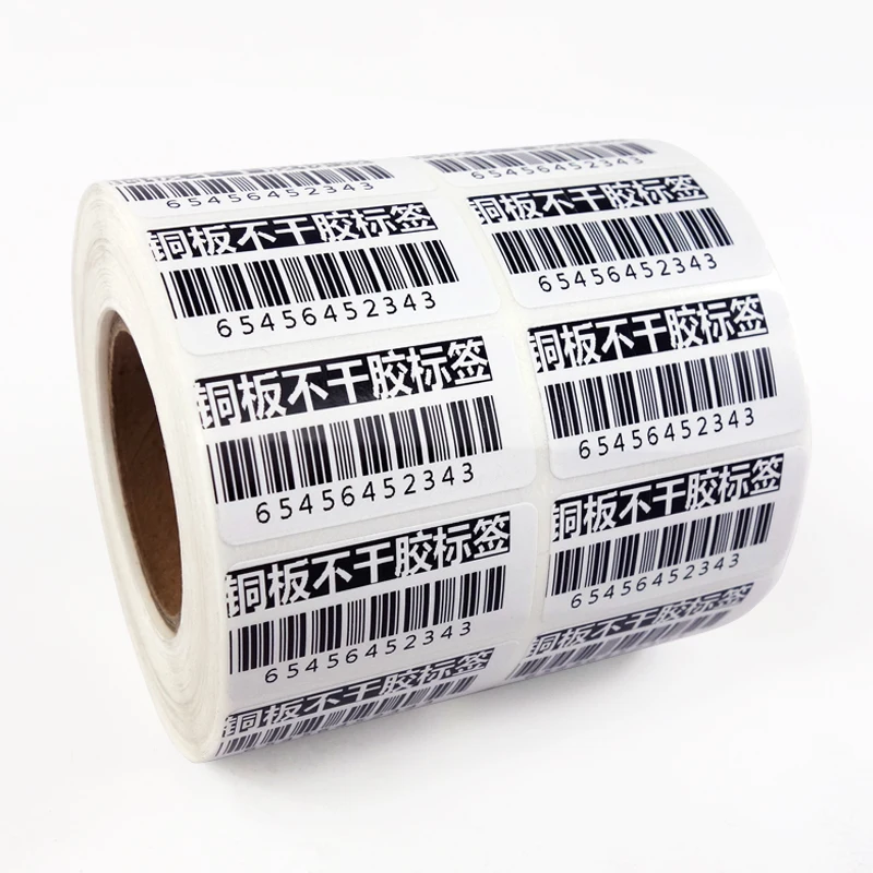 adhesive label roll 40mm x25mm(5000 stickers) for barcode printer|roll roll|roll labelsroll 