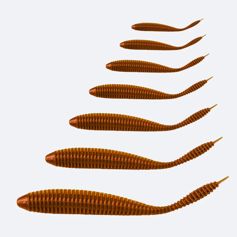 Fishing lures 5pcs/lot 2.6g 10cm High quality TPE fishing wobblers soft