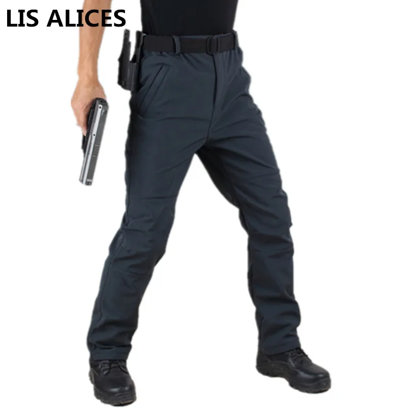 LIS ALICES новые весенние флисовые штаны из кожи акулы военные тактические Мужские