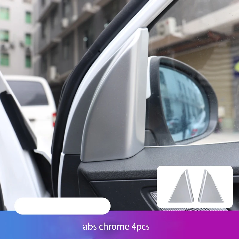abs chrome 4pcs Стеклянная подъемная ручка, рама, светильник для бара, украшение интерьера, автомобильные аксессуары для hyundai Tucson - Цвет: abs chrome 4pcs