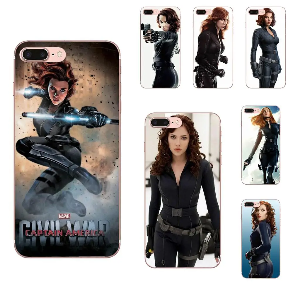

Avengers Black Widow Cover Case For Huawei Honor 4C 5A 5C 5X 6 6A 6X 7 7A 7C 7X 8 8C 8S 9 10 10i 20 20i Lite Pro