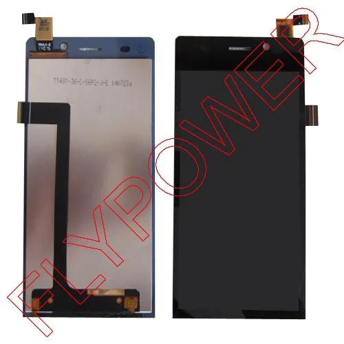 

for K-touch Nibiru H1 lcd screen display+touch screen digitizer assembly by free shipping; black