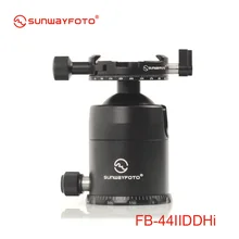 SUNWAYFOTO FB-44IIDDHi Штативная головка для DSLR камеры Tripode Ballhead Профессиональный алюминиевый монопод панорамный штатив шаровая Головка