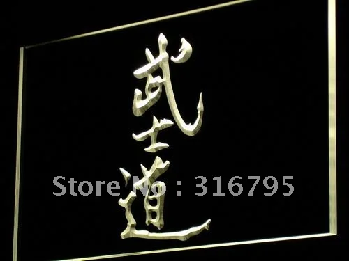 I925 Samurai Giapponese Katana Bar Beer Led Neon Light Signs On/Off Switch 20 + Colori 5 Dimensioni