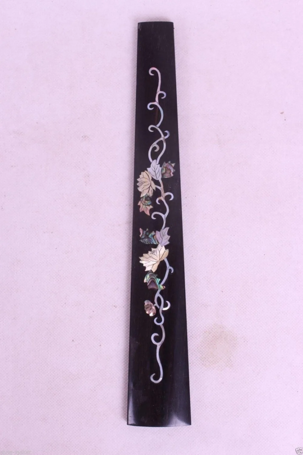 

New violin fingerboard ,ebony Flower inlay 4/4 High quality