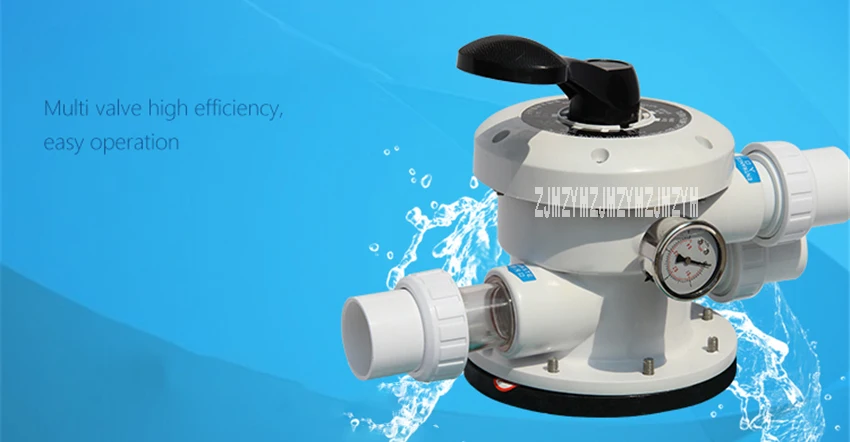 S400 16 дюймов мульти клапан Fishpond песка бак фильтр очистки воды снаряжение для бассейна стекловолокна обмотки структуры