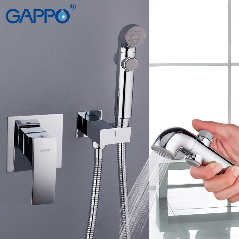 

GAPPO Bidet Faucets bidet tap mixer handheld shower muslim toilet shower bidet enema shower head Spray Shattaf