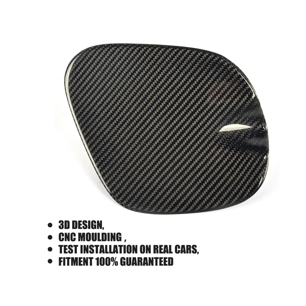 Углеродного волокна экстерьера автомобиля нефть и газ топливный бак Кепки Обложка отделка украшения для Mercedes-Benz смарт-купе Fortwo 2-двери
