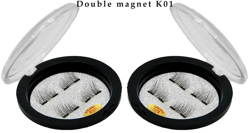 d22 Eye Lashes Magnetic Box 4pcs 3d Magnetic False Eyelashes Natural Eye Lashe Reusable Handwork False Lashes Japan Visofree 12 (2)