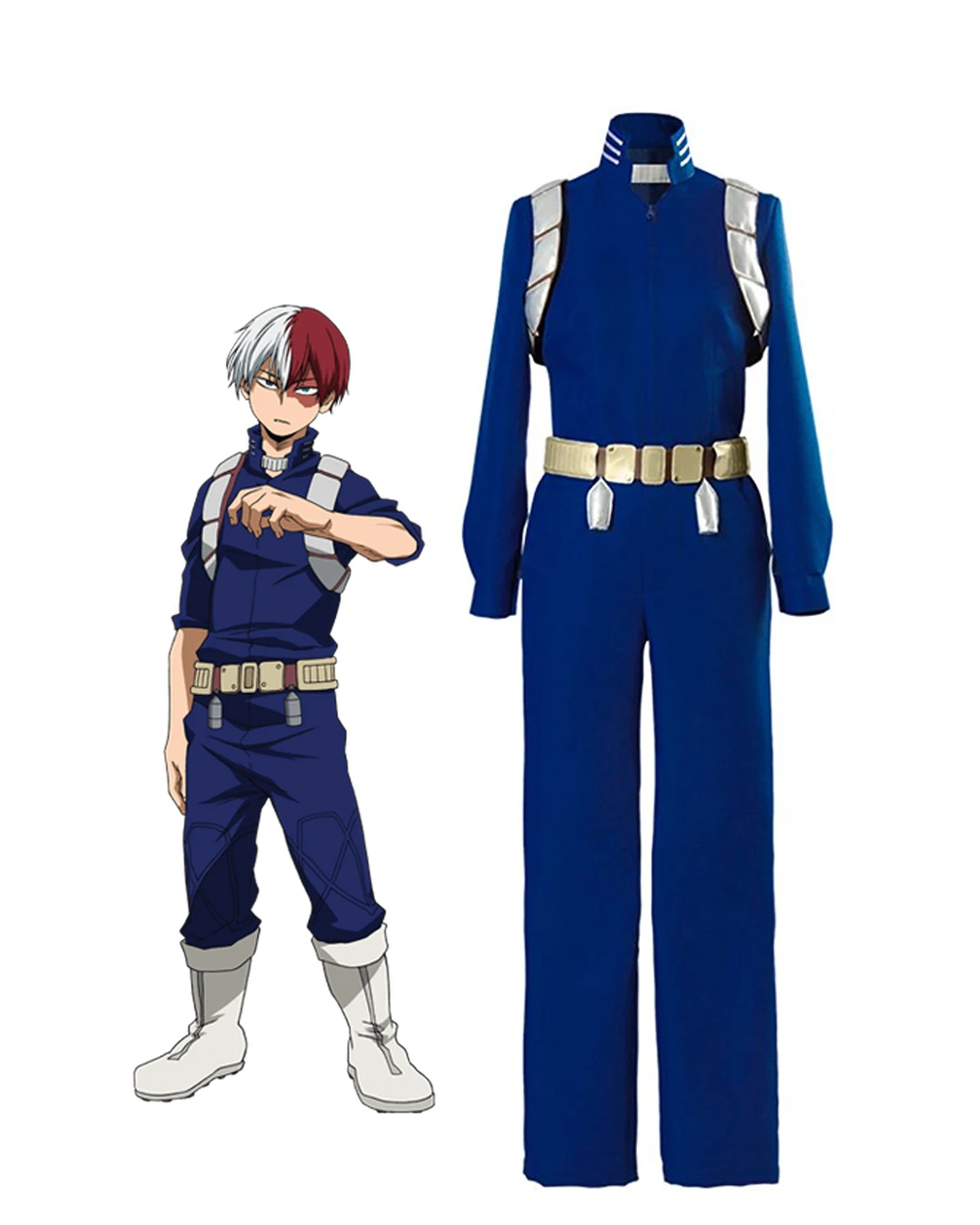 

Shouto Todoroki боевая униформа для косплея моя геройская Академия 2 Shouto Todoroki Косплей Костюм боку нет героев Академия косплей костюм