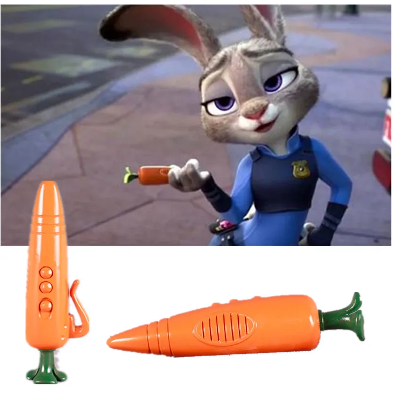 

Zootopia Cosplay Accessories Judy Hopps Rabbit Orange Resin Recording Pen