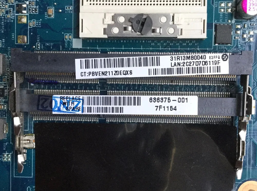 650199-001 636375-001 ل جناح HP DAOR13MB6E1 G4-1000 G4 G6 اللوحة المحمول مع hm65 شرائح 100% اختبار كامل موافق