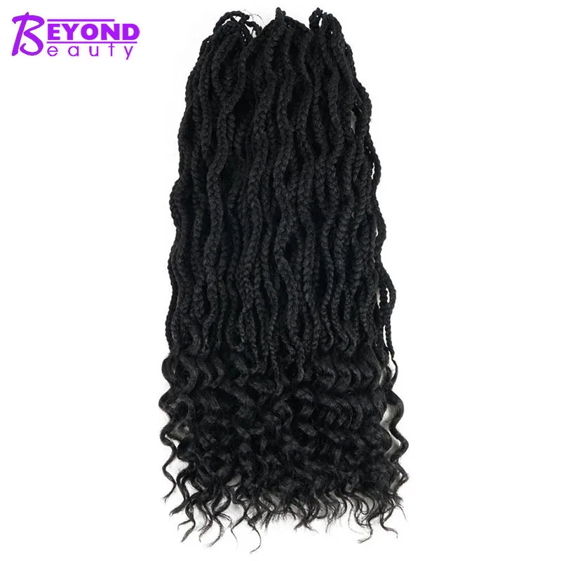 Beyond beauty Goddess Box косы кудряшки для наращивания синтетические косички для наращивания плетение волос черного цвета оптом