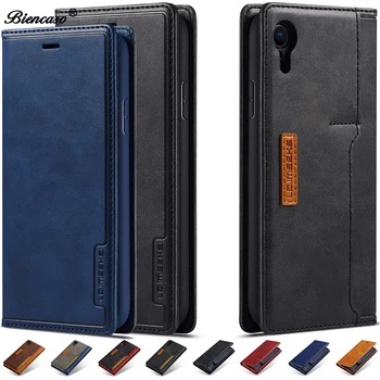 

Retro Covers For iPhone 7 Case For iPhone XS Max Xr XS X 10 6 6s 8 Plus Stand Wallet For Samsung Galaxy Note 9 With Card Pocket