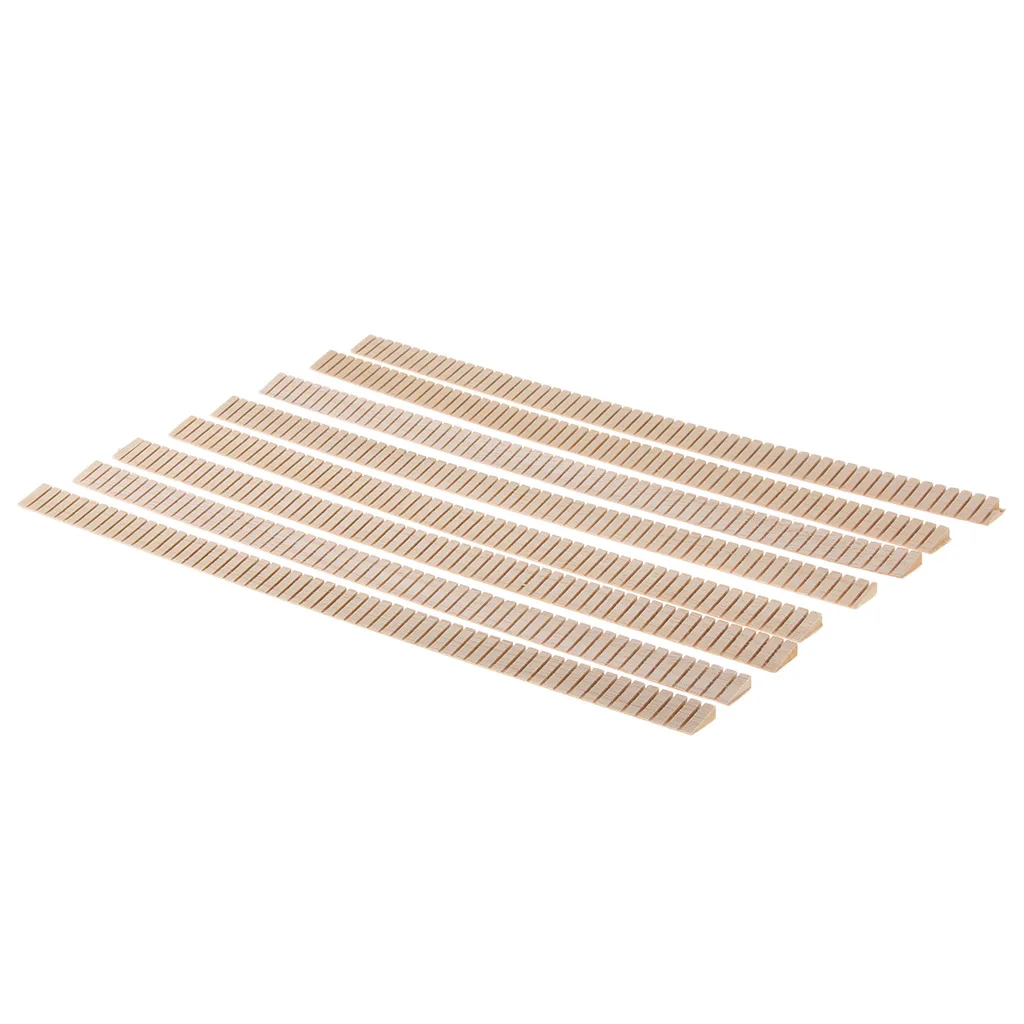 8pcs Wooden Guitar Binding Purfling Strip Echo Body Edge Trim Inlay for Acoustic Classic Folk Guitar Ukulele Parts Accessories