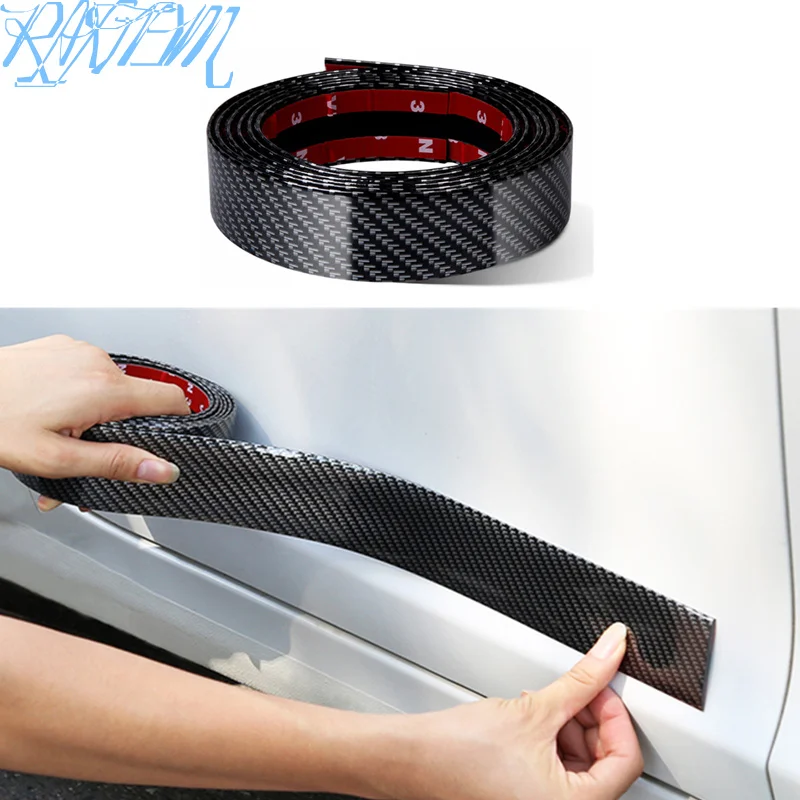 

Car Stickers Carbon Fiber Rubber Styling Door Sill Protector Goods For BMW F10 F20 F30 X1 X3 X5 X6 M M3 M5 G30 AUTO Accessories