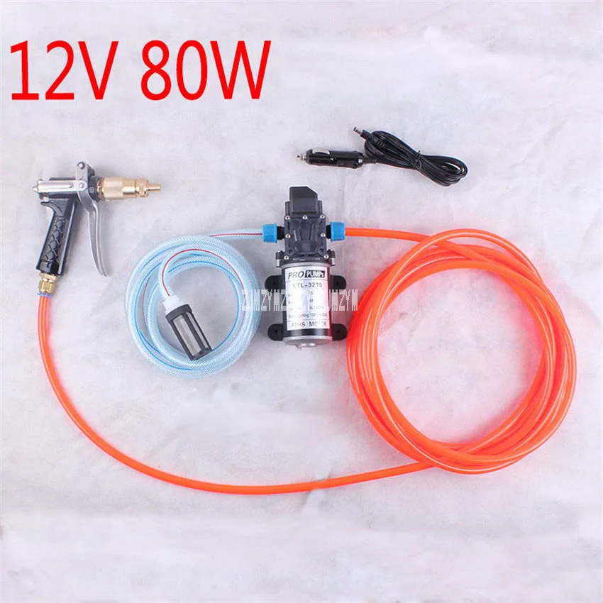 

XTL-3210 12V 6A 80w High Pressure Cleaning Machine Home Automatic Car Washing Machine Portable Electric Brush Car Pump Water Gun