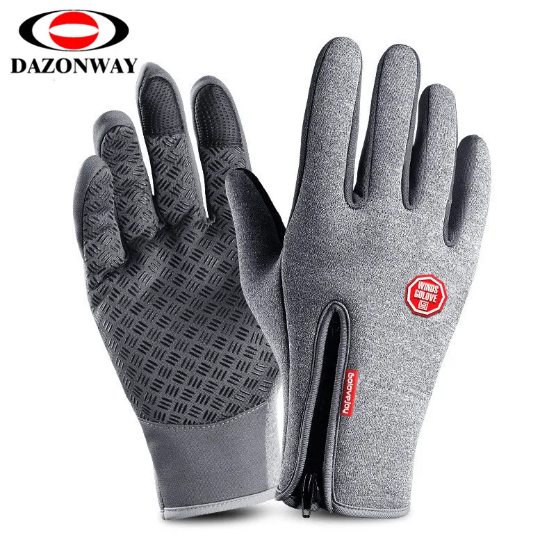Unisex Winter Running Gloves Men Women Sports Touchscreen Windproof
