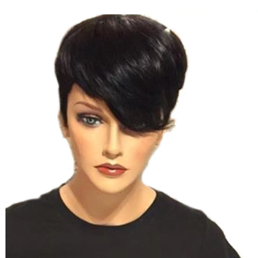 Sunnymay 13х4 короткие человеческие волосы remy парики отбеленные узлы с волосами