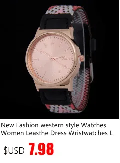 Для женщин кожаный браслет часы Gold Case кварцевые часы для Для женщин наручные часы стиль дамы Повседневное со стразами наручные часы! AC032