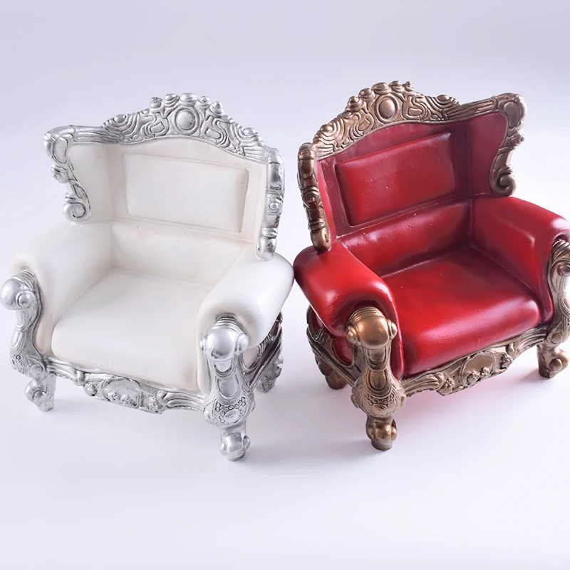 

KUMIK 1/6 Scale Single person Short Sofa Chair 1/6 figure Vintage accessories AC-12 white AC-13 red in stock Scene Accessories
