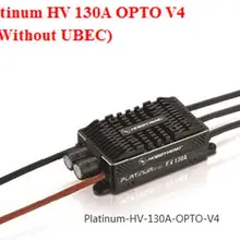 Hobbywing Platinum HV 130A OPTO V4& 130A V4 14S бесщеточный ESC электронный регулятор скорости для радиоуправляемого вертолета самолета с фиксированным крылом