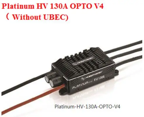 Электронный регулятор скорости Hobbywing Platinum HV 130A OPTO V4 и 14S бесщеточный ESC для