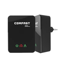 COMFAST 200 Мбит PowerLine Ethernet Адаптер Сети PLC Мини Homeplug CF-WP200M Бесплатная доставка одной пары 2 ШТ.