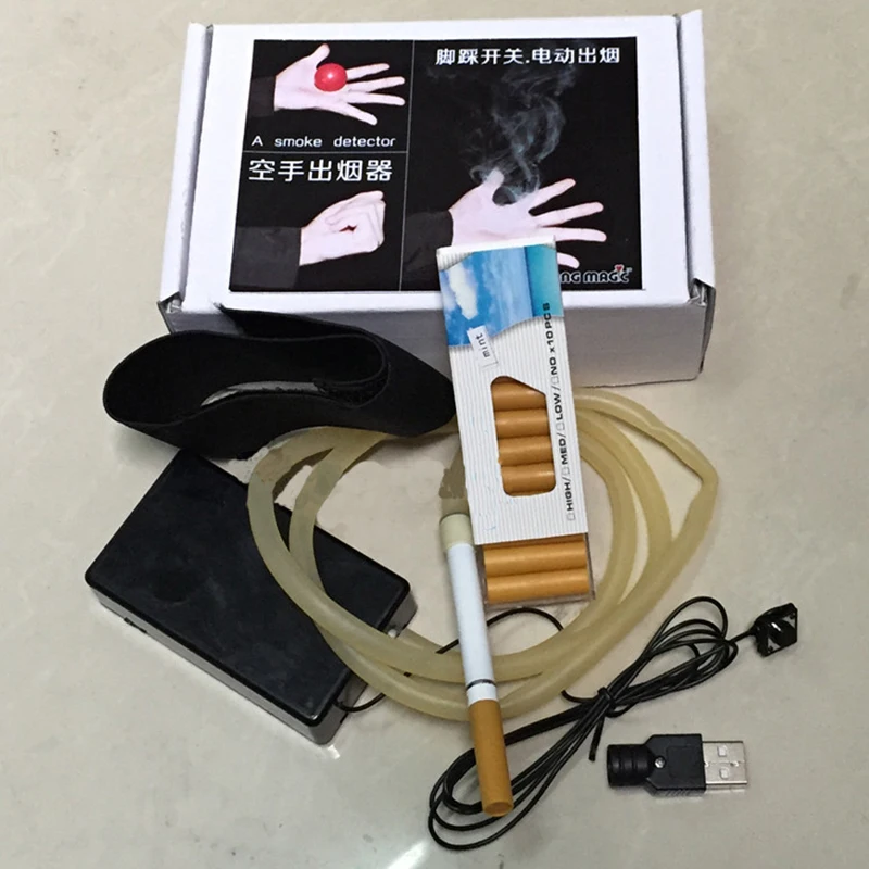 Super Foot control electronic spray smoke device (10 Smoke Cartridges