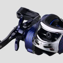 Синий и красный цвет приманка кастинговая катушка с приманкой Суперлайт Карп рыболовное колесо