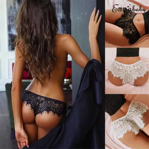 

Women Sexy Lingerie G-string Briefs Underwear Panties High Waist Thongs Knickers