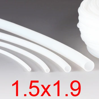 

1.5mm ID 1.9mm OD 1.5x1.9 PTFE tube tubing,polytef HOSE,white 3D printer F4 Corrosion Resistance Polytetrafluoroetylene pipe