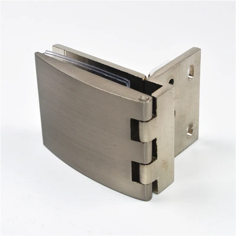 Thickening Half Cover Glass Hinge Wine Display Door Hinges 2pcs