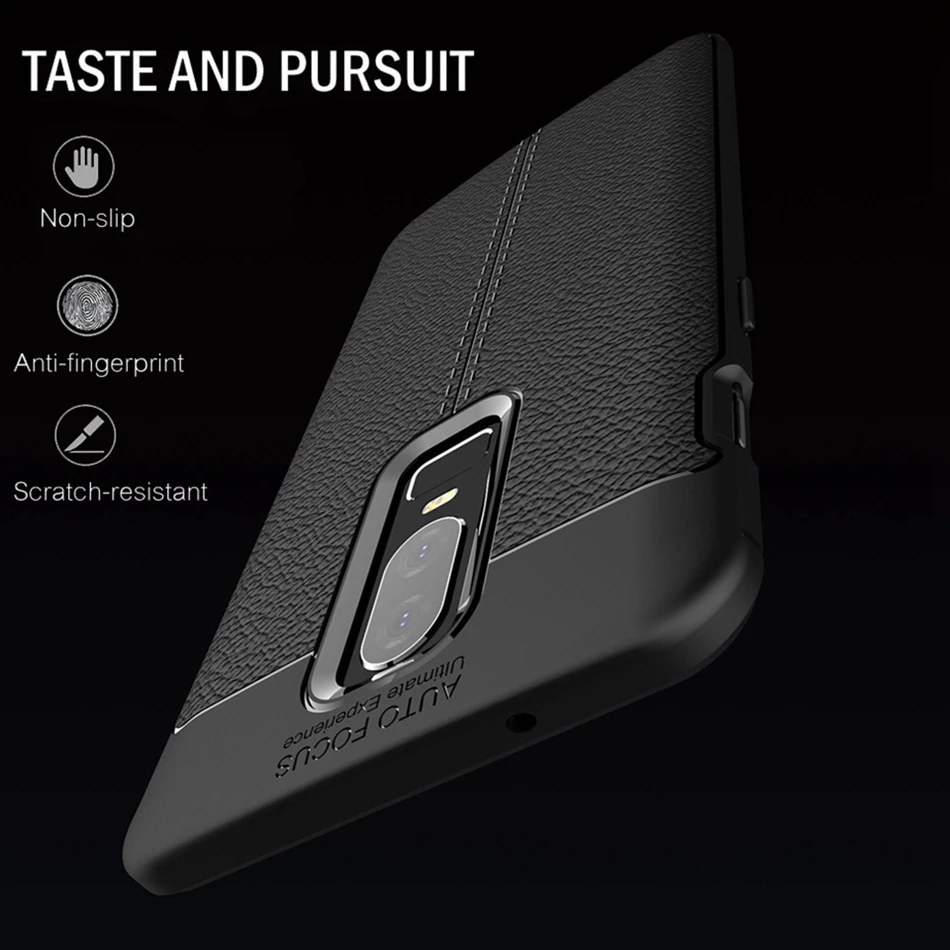 REAOOM Luxury Litchi Patterned Case for Oneplus 5T 3T Cover Full Protected Coque for Oneplus 3 5 6 Soft TPU Business Phone Cover  (12)