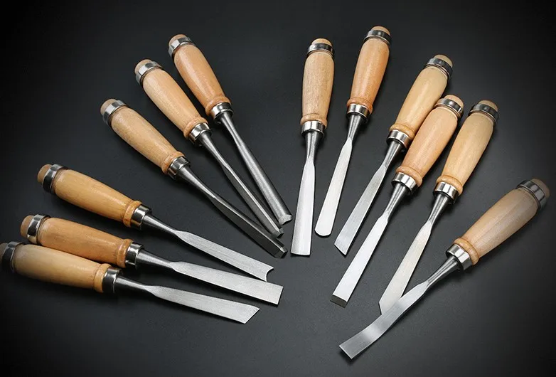 

12pcs/set Wood carving knives set woodworking engraving knife tool hand carved cutter