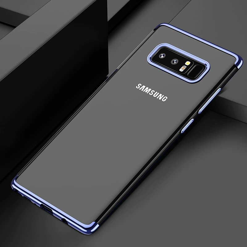 Мягкий чехол для Samsung Galaxy Note 8 Примечание Чехол ультра тонкий Силиконовый ТПУ