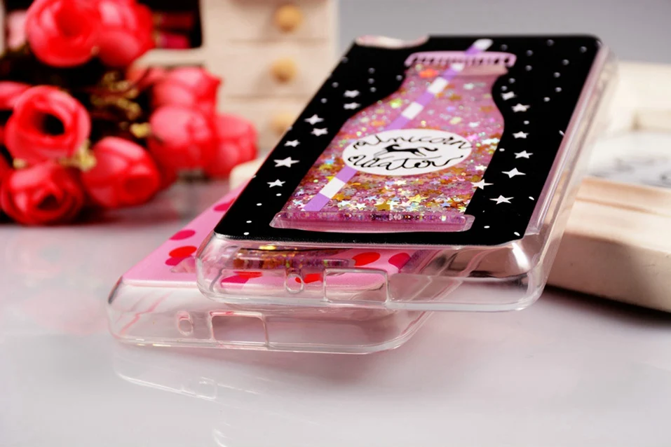 WhaY Quicksand Case For Xiaomi Redmi 4A Cover Silicone Cute Fashion Bottle Liquid Glitter Phone Case Redmi 4A Fundas Couque Capa (1)