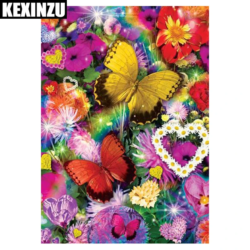 

diamond painting full square 5D DIY Diamond embroidery,Color butterfly,Cross Stitch Rhinestone Mosaic Wall Sticker decoration BJ