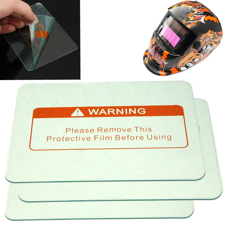 

1PCS 4.5'' x 3.5'' Clear Welding Cover Lens Protect Plate For Welding Helmet Mask