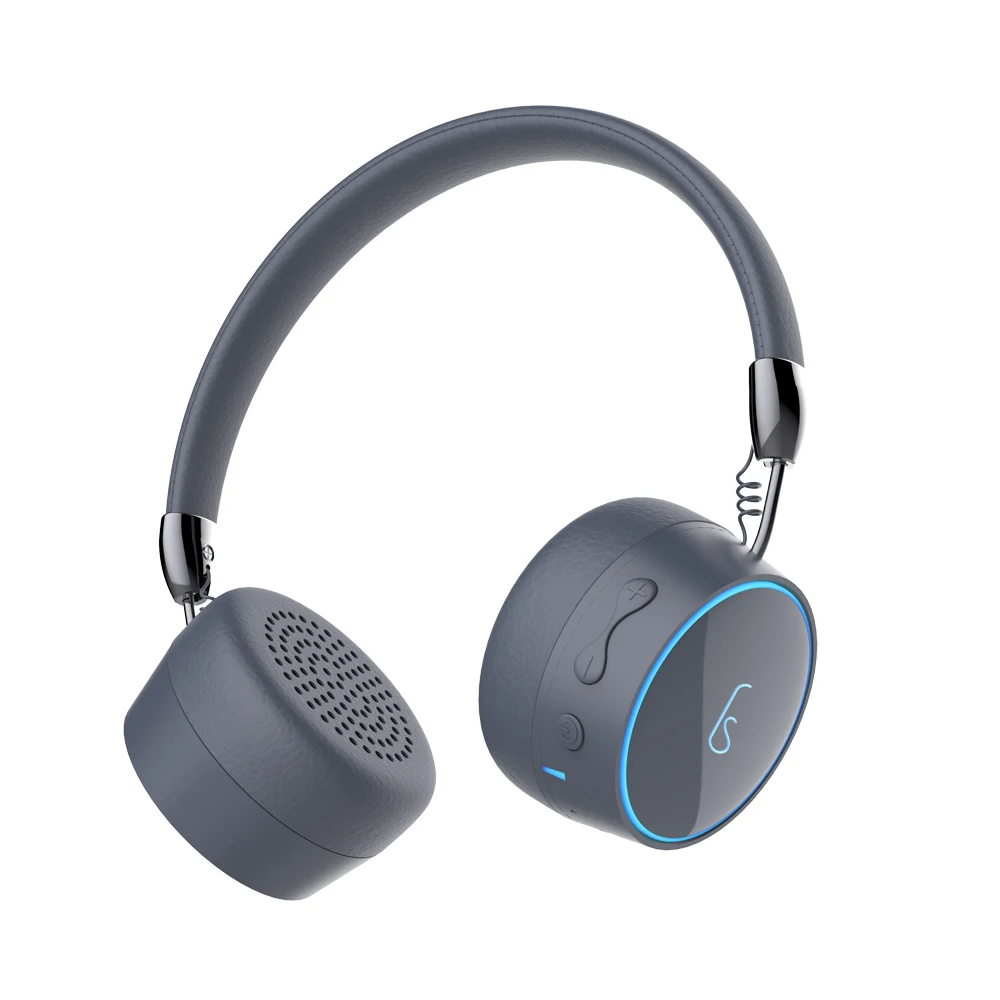 Bluetooth беспроводные наушники светодиодный складной Hi-Fi стерео гарнитуры с глубокими басами Встроенный микрофон наушники для iphone компьютера