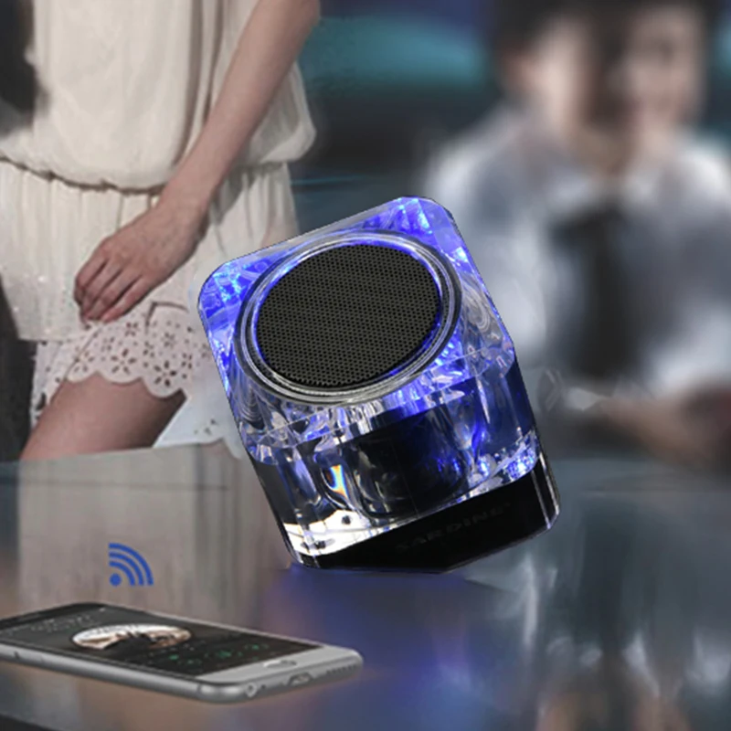 Aliexpress.com : Buy Sardine B6 mini bluetooth speaker portable wireless soundbar with led light 