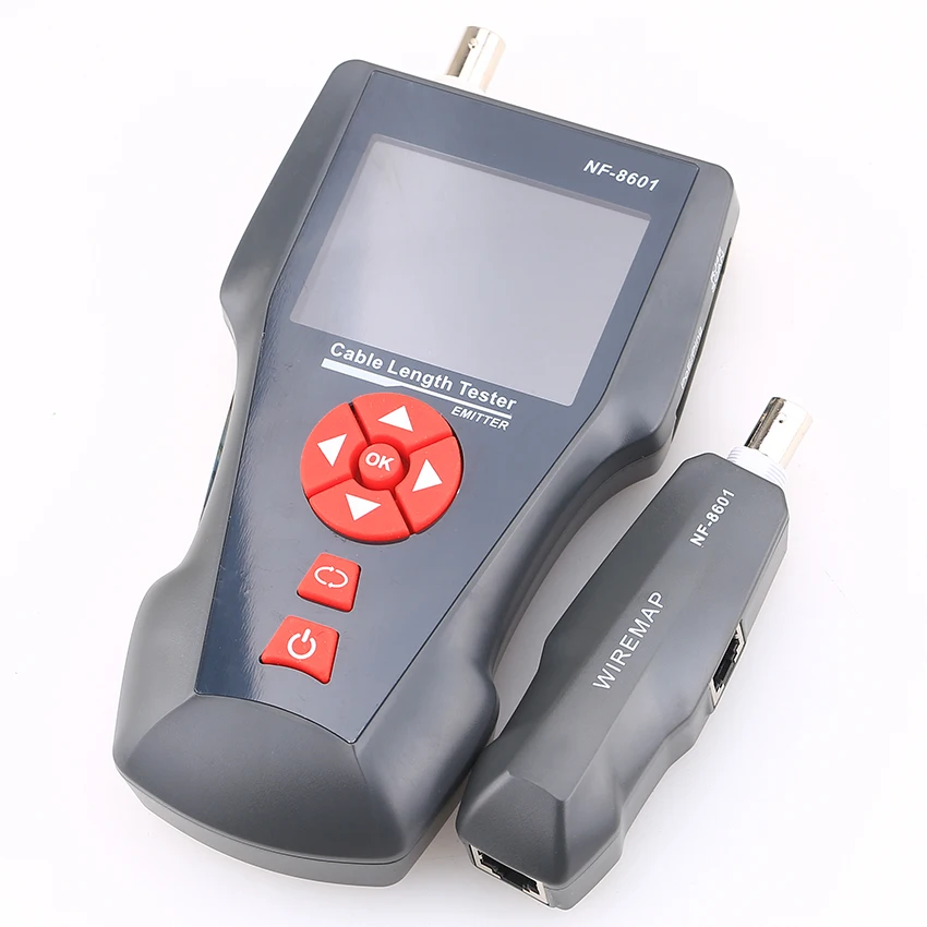 Многофункциональный цифровой кабель трекер Noyafa NF 8601A для проверки длины Ping & POE|cable