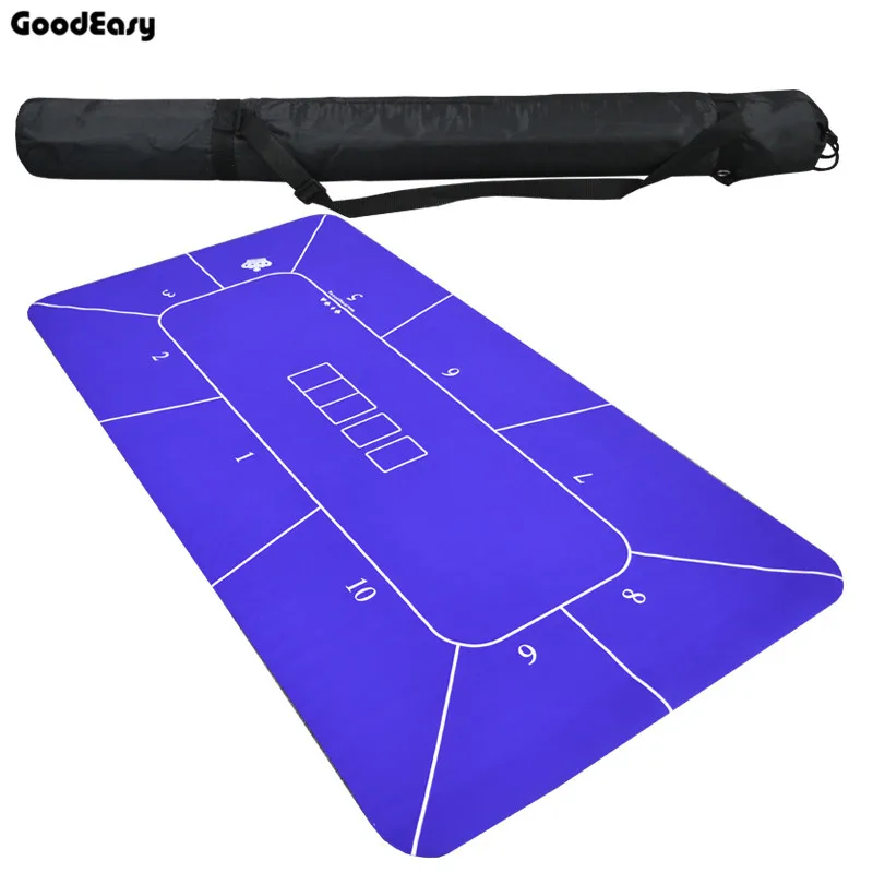 180*90cm High Quality Casino Texas Hold'em Purple Poker Table Cloth