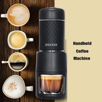 

SP-200 Multifunction Mini Handheld Capsule Coffee Machine Outdoor Portable Manual Espresso Cappuccino Italian Coffee Machine