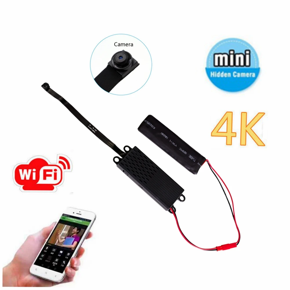 

HD 4K 1080P Wireless WiFi IP Cam Camera Module Mini DV DVR Camcorder Home CCTV Camera