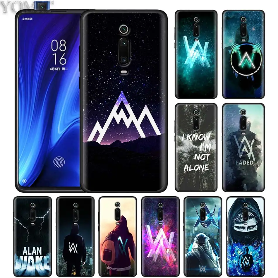 

Alan Walker DJ Faded Black Case for Xiaomi Redmi K20 Pro Note 7 5 6 Pro Redmi 6 7 6A 7A 4X 5 Plus Y3 GO Silicone Soft Case