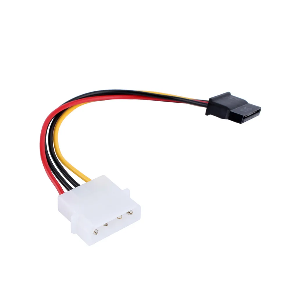 Адаптер питания для жесткого диска с интерфейсом SATA 4 Pin IDE на 15 Pin|ata sata|adapter cable15 pin |