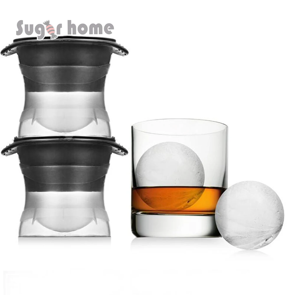

Big Ice Cube Mold Square Shape Silicone Ice Tray Fruit Ice cube Maker Bar Kitchen Accessories whiskey ice maker ball mold