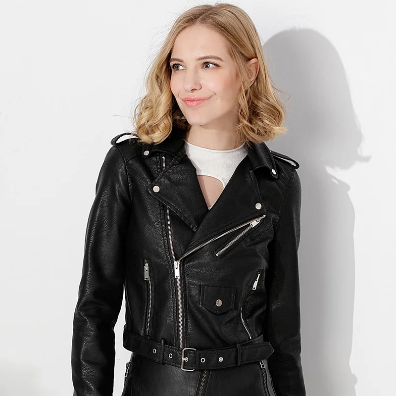 jaqueta perfecto feminina couro